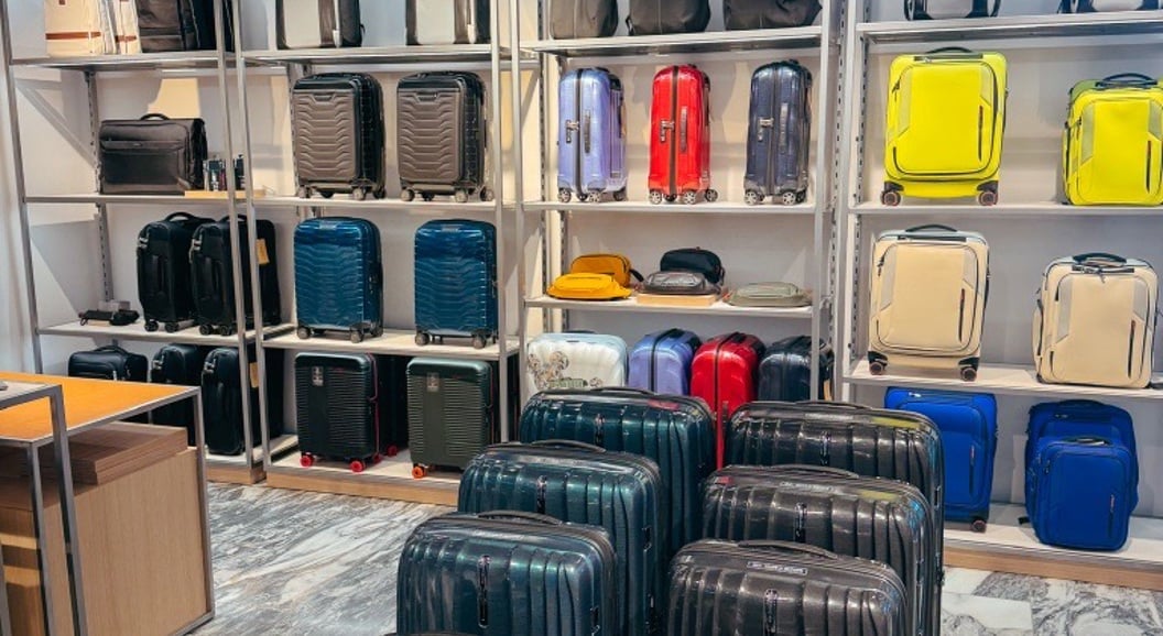 Bilde av kofferter du får kjøpt hos samsonite