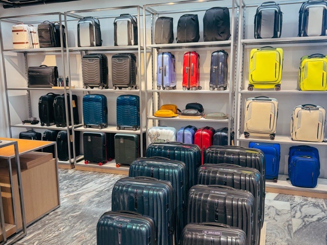 Bilde av kofferter du får kjøpt hos samsonite