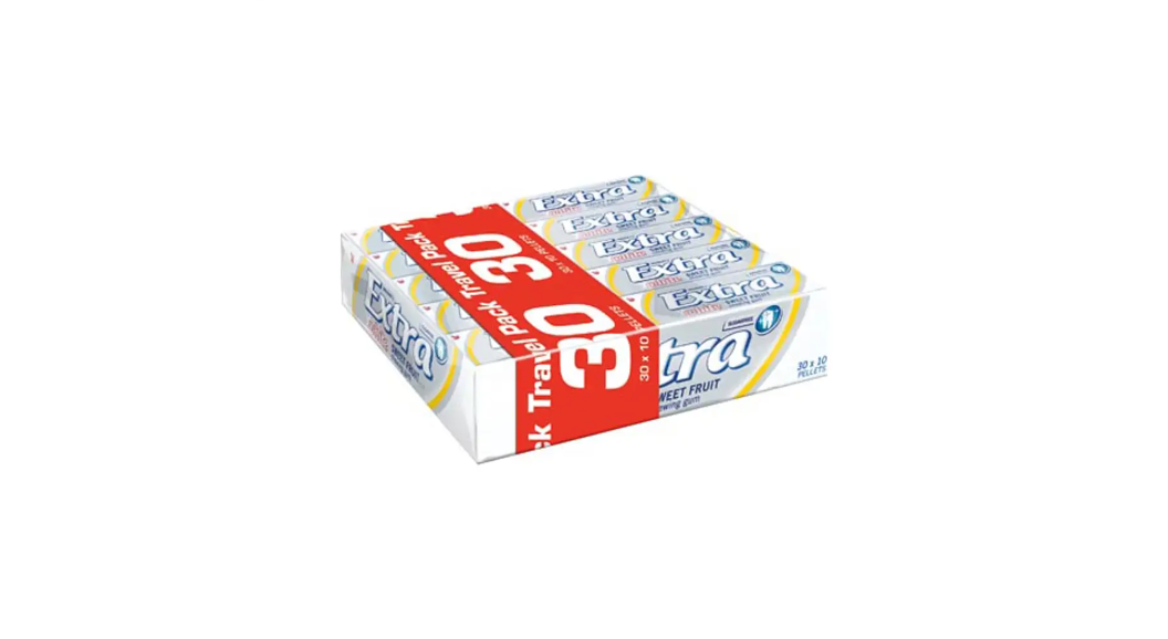 bilde av 30 pakining med  Extra White Sweet Fruit! 